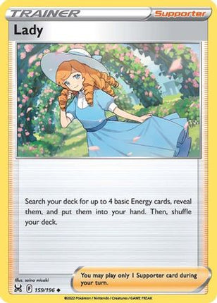 Lady - 159/null [SWSH11: Lost Origin] Reverse Holofoil