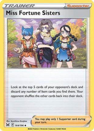 Miss Fortune Sisters - 164/null [SWSH11: Lost Origin]
