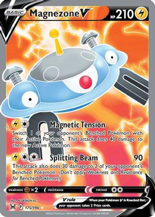 Magnezone V (Full Art) - 175/null [SWSH11: Lost Origin] Holofoil