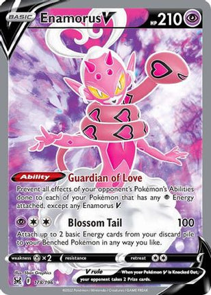 Enamorus V (Full Art) - 178/null [SWSH11: Lost Origin] Holofoil