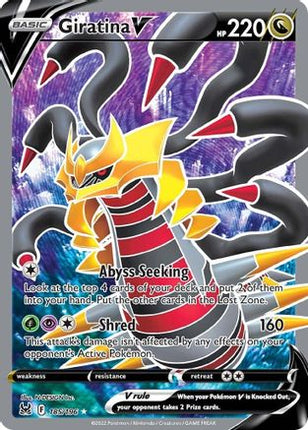Giratina V (Full Art) - 185/null [SWSH11: Lost Origin] Holofoil