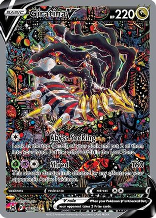 Giratina V (Alternate Full Art) - 186/196 [SWSH11: Lost Origin] Holofoil