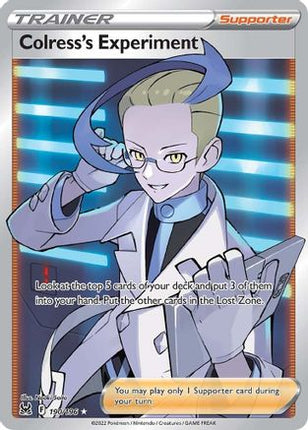 Colress's Experiment (Full Art) - 190/null [SWSH11: Lost Origin] Holofoil