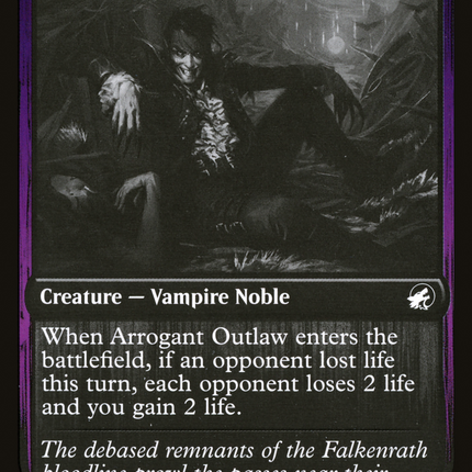 Arrogant Outlaw [Innistrad: Double Feature]