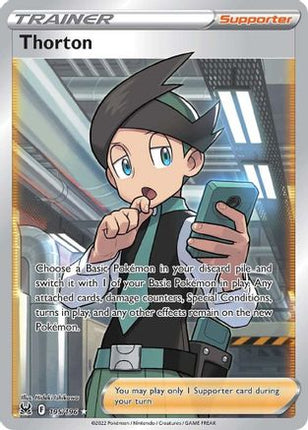 Thorton (Full Art) - 195/null [SWSH11: Lost Origin] Holofoil