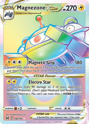 Magnezone VSTAR (Secret) - 198/196 [SWSH11: Lost Origin] Holofoil