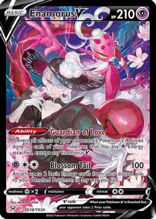 Enamorus V - TG18/null [SWSH11: Lost Origin Trainer Gallery] Holofoil