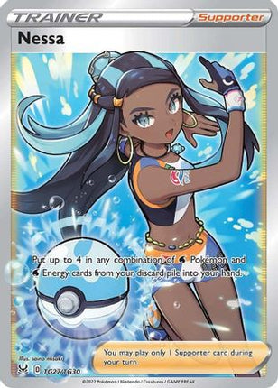 Nessa - TG27/null [SWSH11: Lost Origin Trainer Gallery] Holofoil