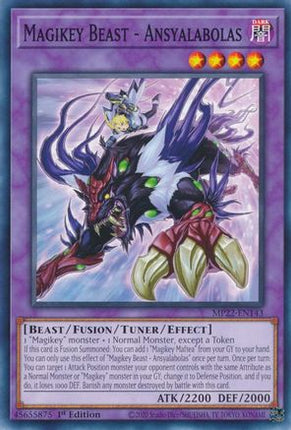 Magikey Beast - Ansyalabolas (Common / Short Print) [MP22-EN143] 1st Edition