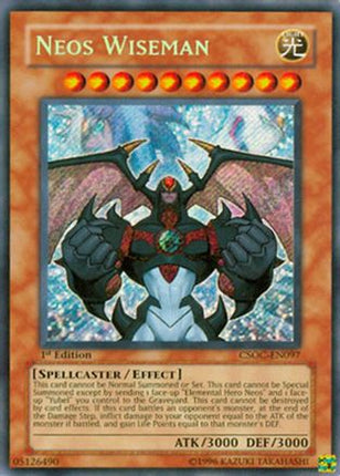 Neos Wiseman (Secret Rare) [CSOC-EN097] Crossroads of Chaos 1st Edition