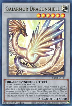 Gaiarmor Dragonshell (Ultra Rare) [MP22-EN147] 1st Edition