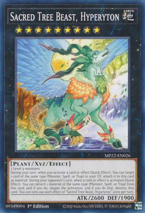 Sacred Tree Beast, Hyperyton (Common / Short Print) [MP22-EN026] 1st Edition
