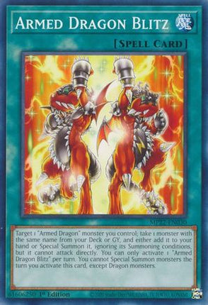 Armed Dragon Blitz (Common / Short Print) [MP22-EN030] 1st Edition