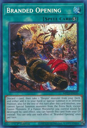 Branded Opening (Prismatic Secret Rare) [MP22-EN155] 1st Edition