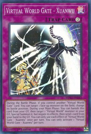 Virtual World Gate - Xuanwu (Super Rare) [MP22-EN042] 1st Edition