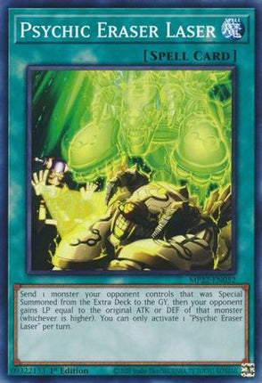 Psychic Eraser Laser (Common / Short Print) [MP22-EN052] 1st Edition
