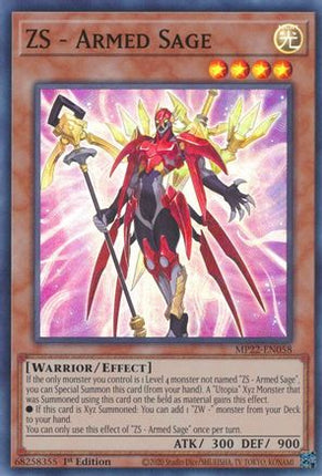 ZS - Armed Sage (Super Rare) [MP22-EN058] 1st Edition