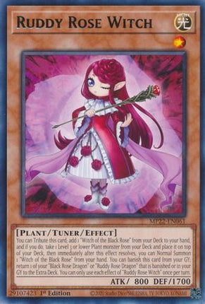 Ruddy Rose Witch (Rare) [MP22-EN061] 1st Edition