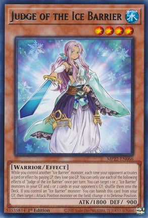 Judge of the Ice Barrier (Rare) [MP22-EN066] 1st Edition