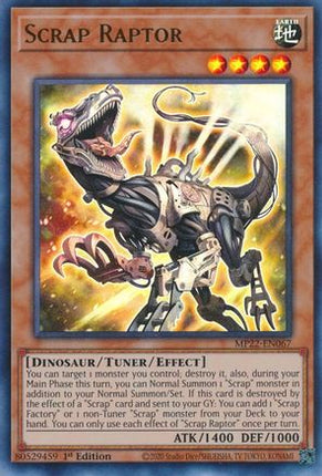 Scrap Raptor (Ultra Rare) [MP22-EN067] 1st Edition