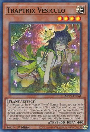 Traptrix Vesiculo (Super Rare) [MP22-EN063] 1st Edition