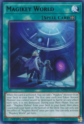 Magikey World (Rare) [MP22-EN158] 1st Edition
