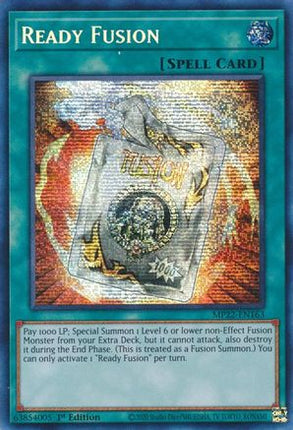 Ready Fusion (Prismatic Secret Rare) [MP22-EN163] 1st Edition