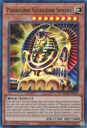 Pharaonic Guardian Sphinx (Ultra Rare) [MP22-EN070] 1st Edition