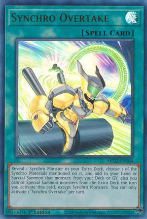 Synchro Overtake (Ultra Rare) [MP22-EN164] 1st Edition