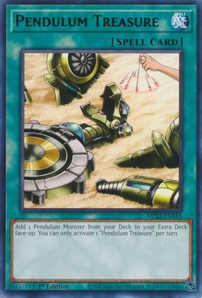 Pendulum Treasure (Rare) [MP22-EN165] 1st Edition
