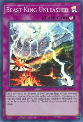 Beast King Unleashed (Super Rare) [MP22-EN171] 1st Edition