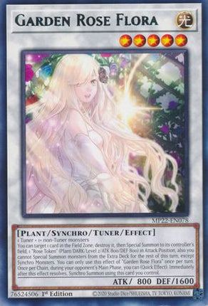 Garden Rose Flora (Rare) [MP22-EN078] 1st Edition