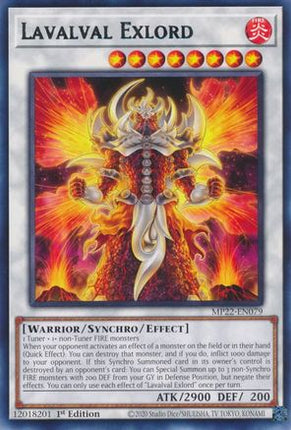 Lavalval Exlord (Rare) [MP22-EN079] 1st Edition