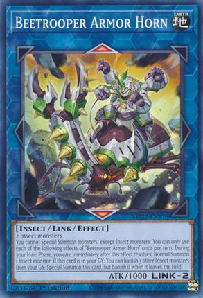 Beetrooper Armor Horn (Common / Short Print) [MP22-EN176] 1st Edition