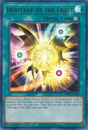 Heritage of the Light (Ultra Rare) [MP22-EN186] 1st Edition