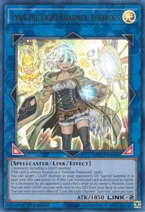 Lyna the Light Charmer, Lustrous (Ultra Rare) [MP22-EN089] 1st Edition