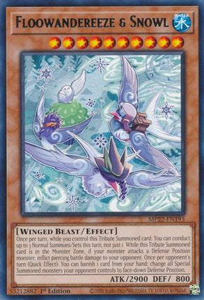 Floowandereeze & Snowl (Rare) [MP22-EN193] 1st Edition