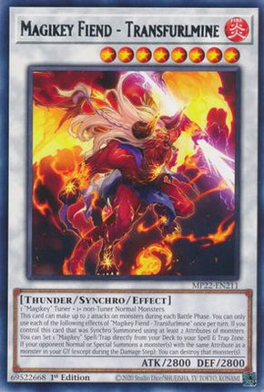 Magikey Fiend - Transfurlmine (Rare) [MP22-EN211] 1st Edition