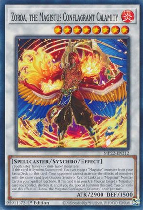 Zoroa, the Magistus Conflagrant Calamity (Common / Short Print) [MP22-EN212] 1st Edition