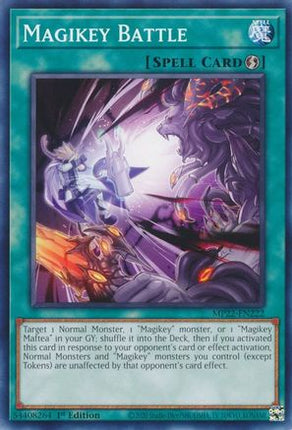 Magikey Battle (Common / Short Print) [MP22-EN222] 1st Edition