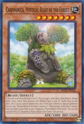 Carpiponica, Mystical Beast of the Forest (Common / Short Print) [MP22-EN134] 1st Edition