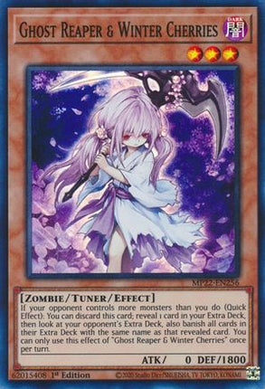 Ghost Reaper & Winter Cherries (Super Rare) [MP22-EN256] 1st Edition