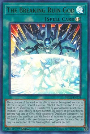 The Breaking Ruin God (Ultra Rare) [MP22-EN274] 1st Edition