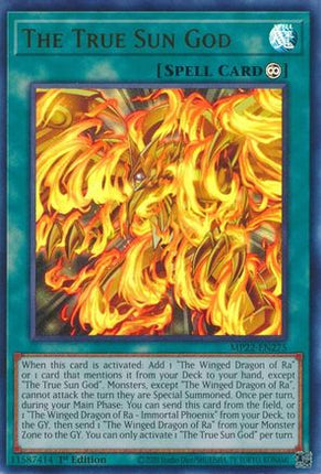 The True Sun God (Ultra Rare) [MP22-EN275] 1st Edition