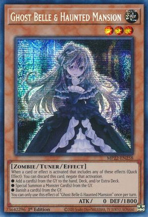 Ghost Belle & Haunted Mansion (Prismatic Secret Rare) [MP22-EN258] 1st Edition