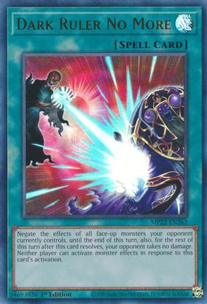 Dark Ruler No More (Ultra Rare) [MP22-EN262] 1st Edition