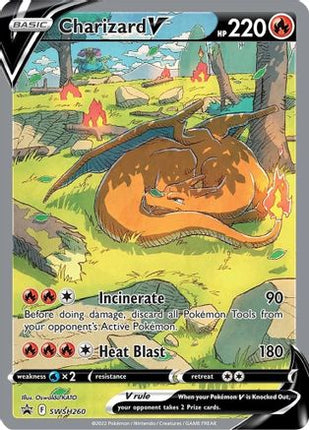 Charizard V - SWSH260 - SWSH260/null [SWSH: Sword & Shield Promo Cards] Holofoil