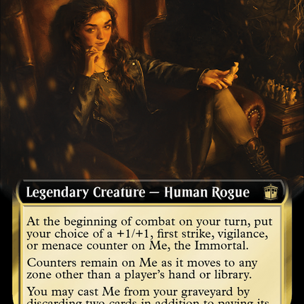 Me, the Immortal (Extended Art) [Doctor Who] Surge Foil