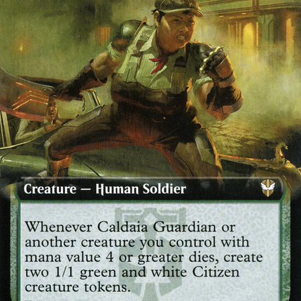 Caldaia Guardian (Extended Art) [New Capenna Commander]