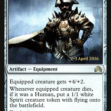 Slayer's Plate [Shadows over Innistrad Promos] Prerelease Foil
